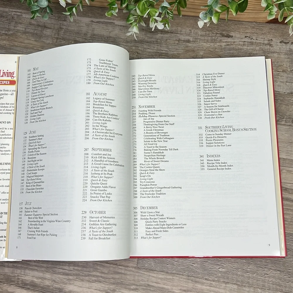 Southern Living 2000 Annual Recipes Hardcover Cookbook